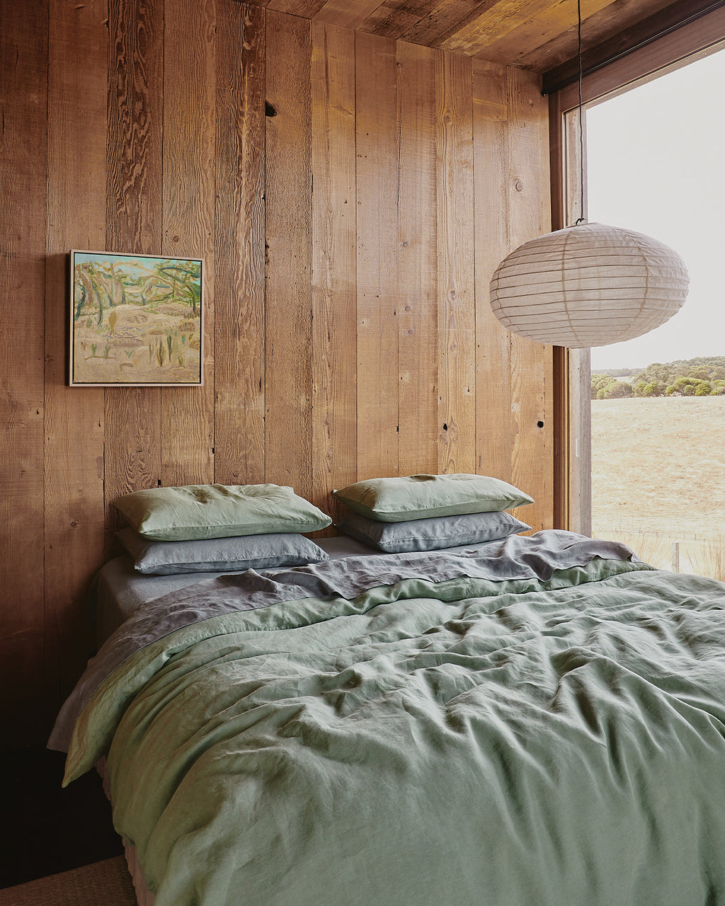 Mineral 100% French Flax Linen Flat Sheet