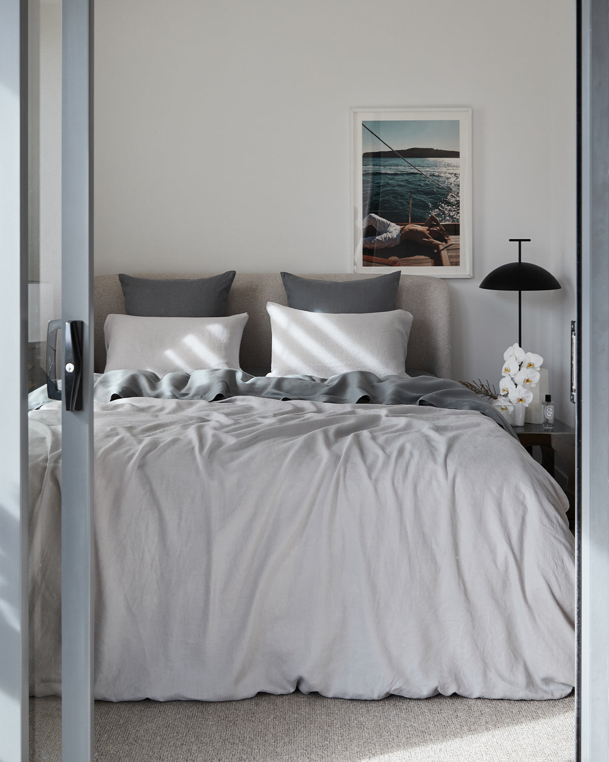 Mineral 100% French Flax Linen Flat Sheet