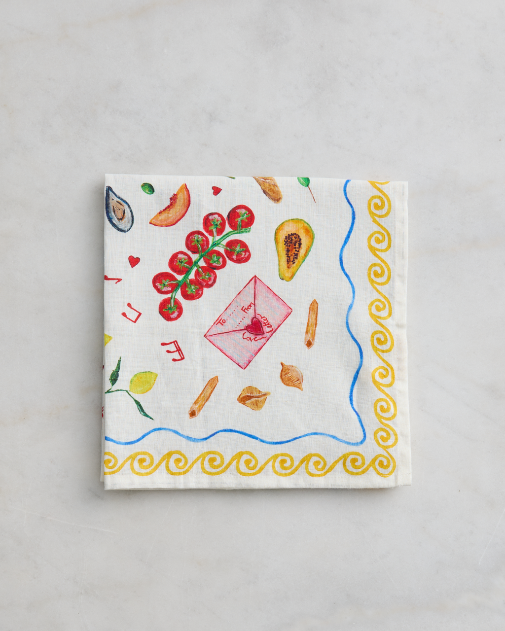 La Fontelina 100% French Flax Linen Dish Towel